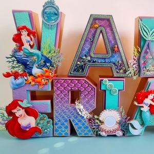 3d letters customs,  letras 3d personalizadas
